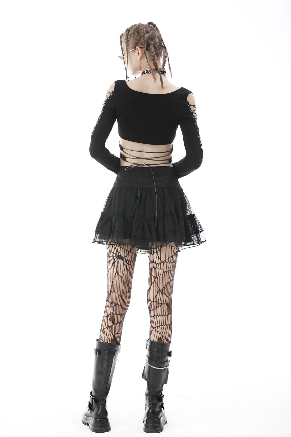 Baby Goth Crop Top