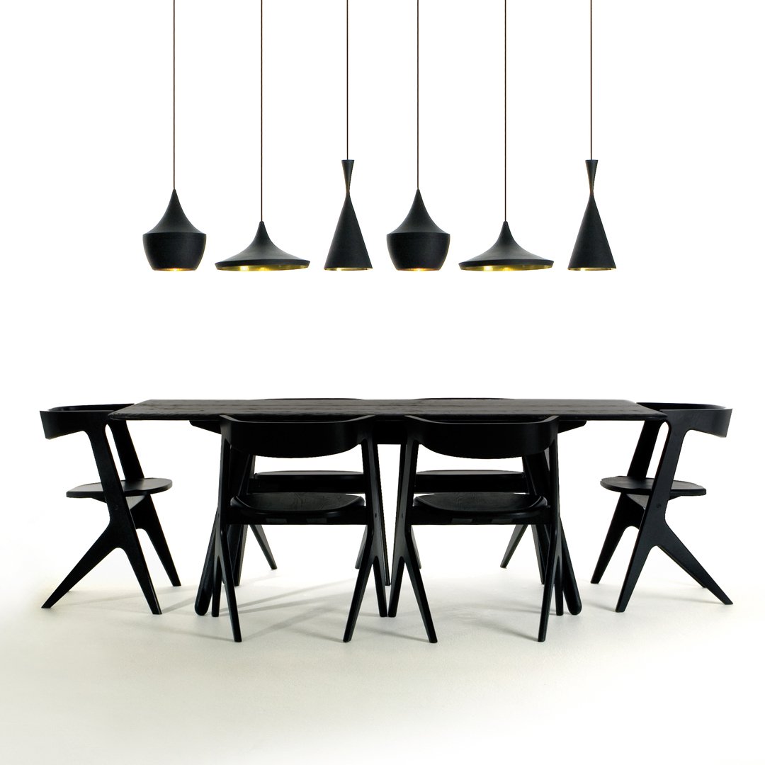 Beat LED Pendant - Tall