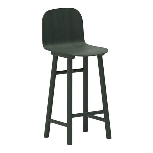 Beech Shell 65 Counter Stool - High Back