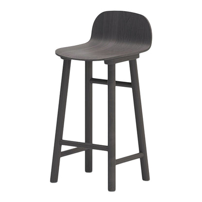 Beech Shell 65 Counter Stool - Low Back