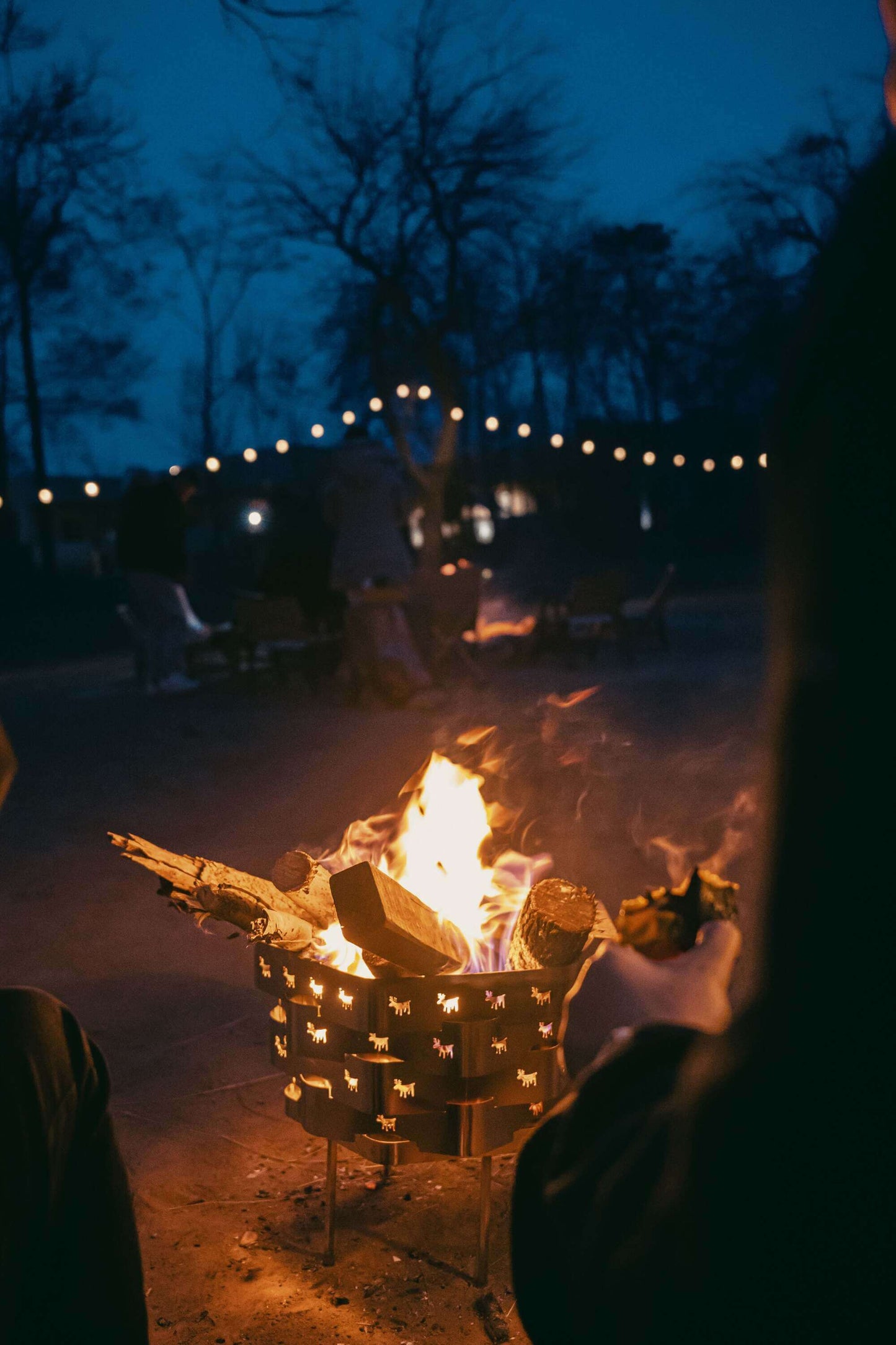 BLACKDEER  Lu Stainless Steel Fire Pit