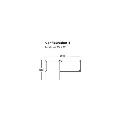 Blade Pre-configured Sofa - Setup 4