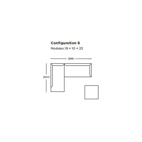 Blade Pre-configured Sofa - Setup 6