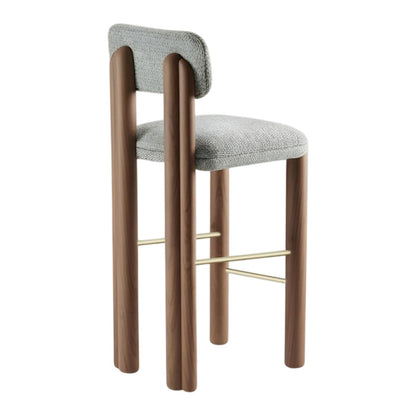Camelia Counter Chair - Wood Legs