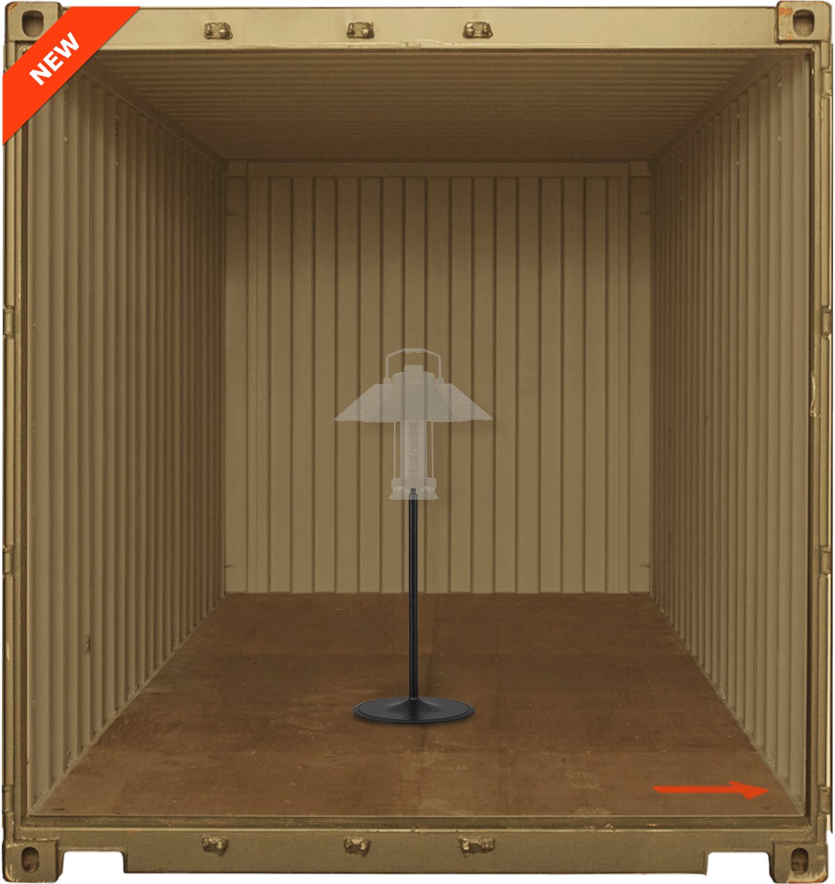 CARGO Dual Light Single Stand