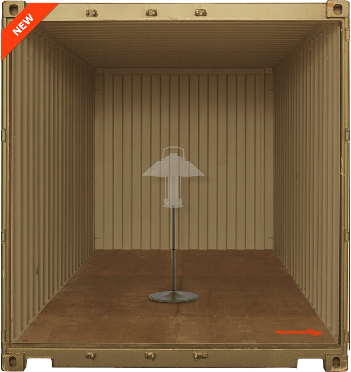 CARGO Dual Light Single Stand