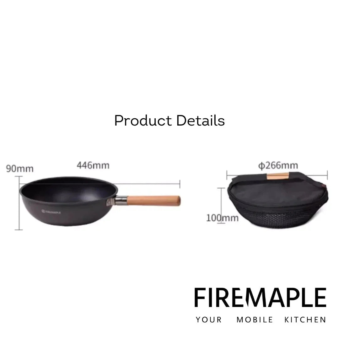 FIREMAPLE Aluminum Wok
