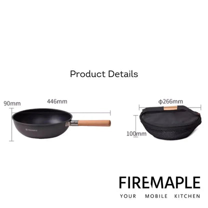 FIREMAPLE Aluminum Wok