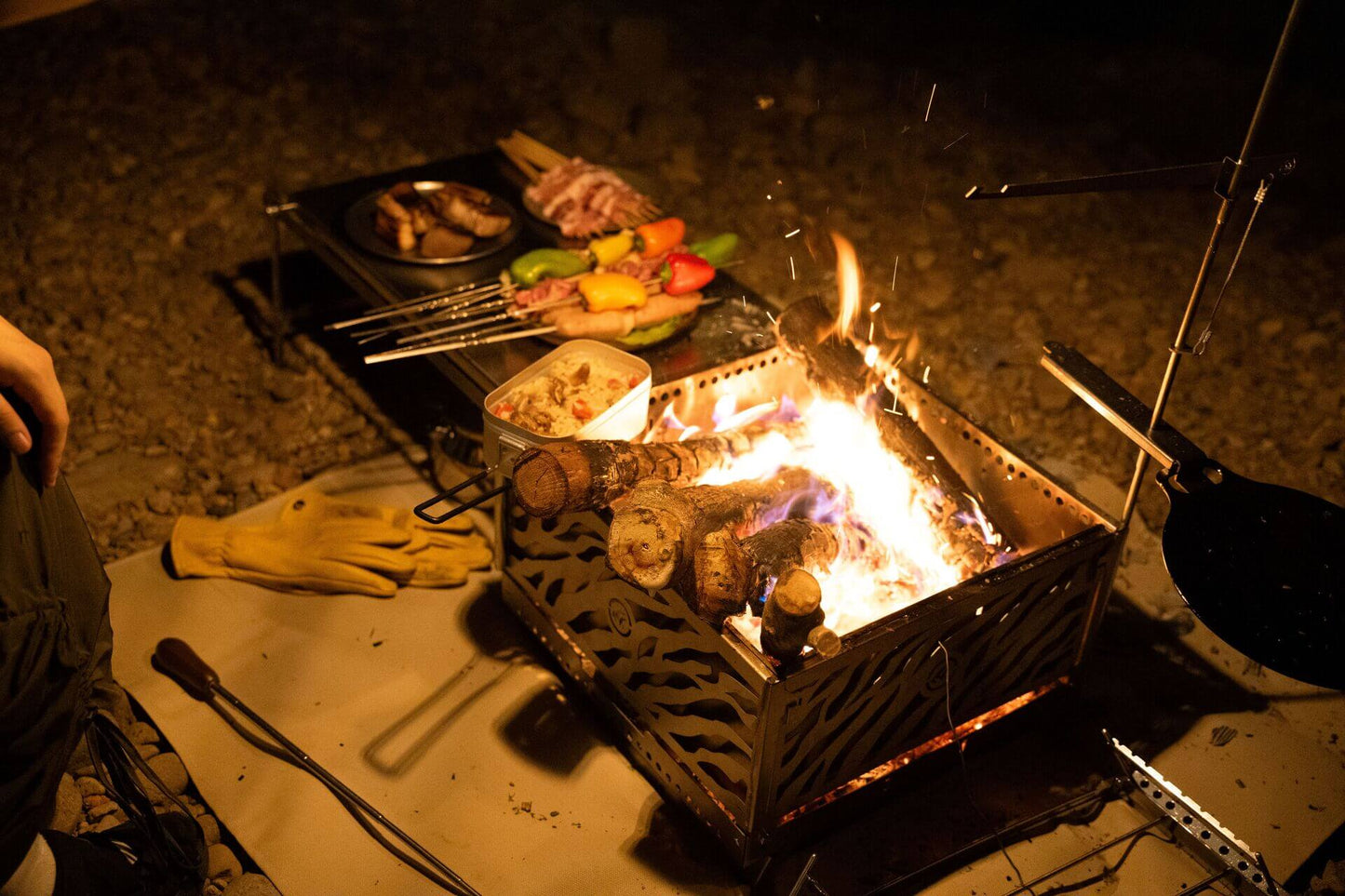 FIREMAPLE Camping Fire Pit System