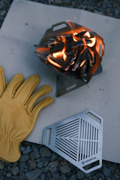FIREMAPLE Card-Style Fire Pit Mini