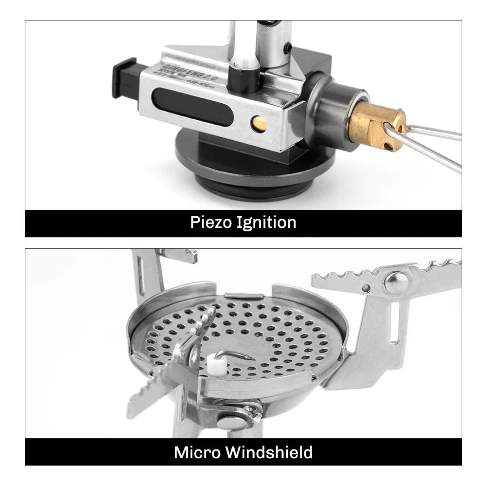 FIREMAPLE GreenPeak 2 Gas Stove with Pressure-regulator