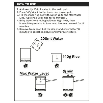 FIREMAPLE Petrel G3 Rice Cooker