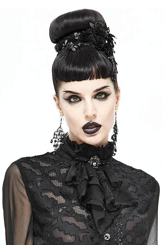 Carmilla Ruffled Lace Cravat