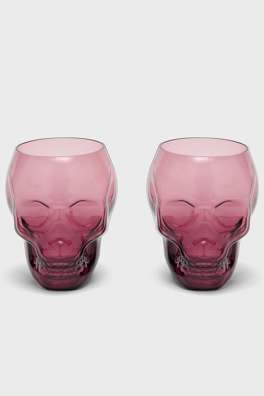 Cranium Drinking Glasses [Plum]