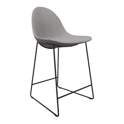 Atticus 09 Counter  Chair - Sled Base