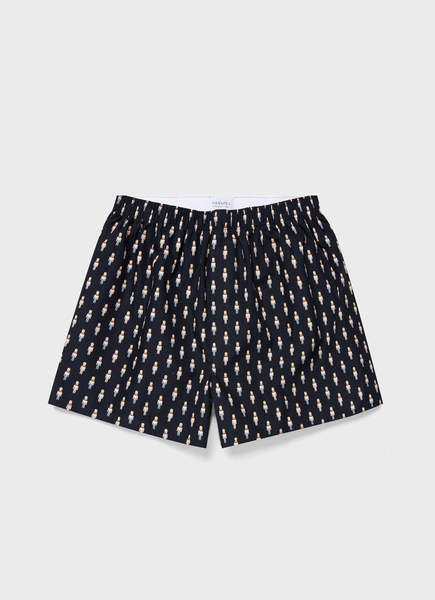Mens Classic Boxer Shorts In Nutcracker Mbox4701P Buuk