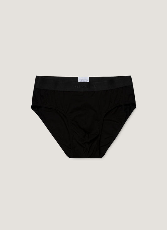 Mens Tencel Briefs In Black Mbrf4518 Bkaa