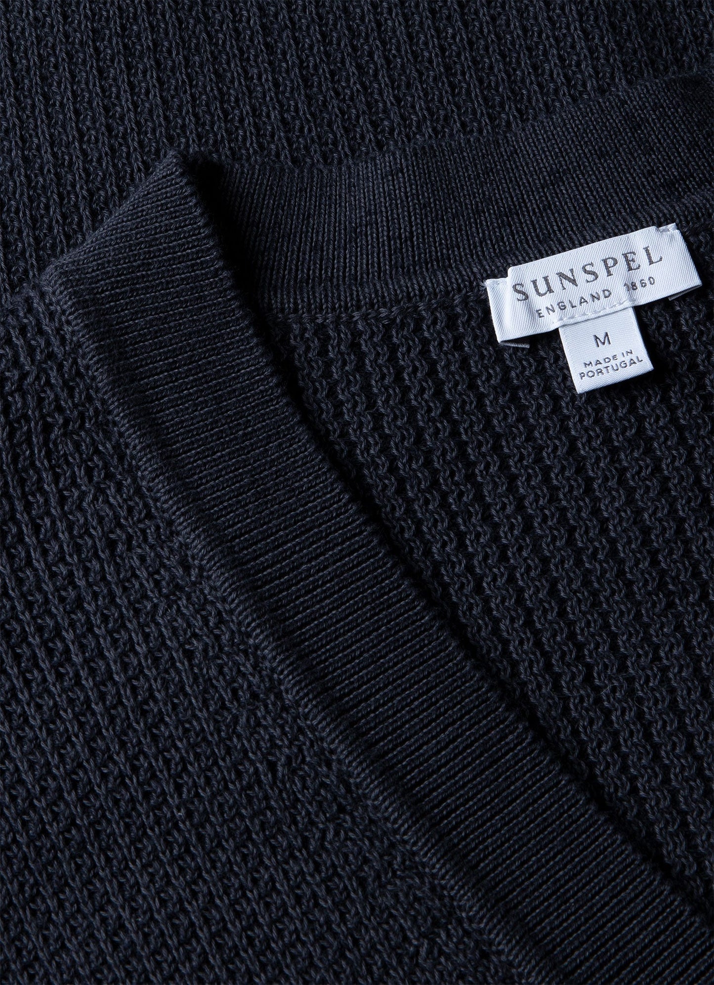 Mens Textured Knit Cardigan In Navy Mcar8243 Buaa
