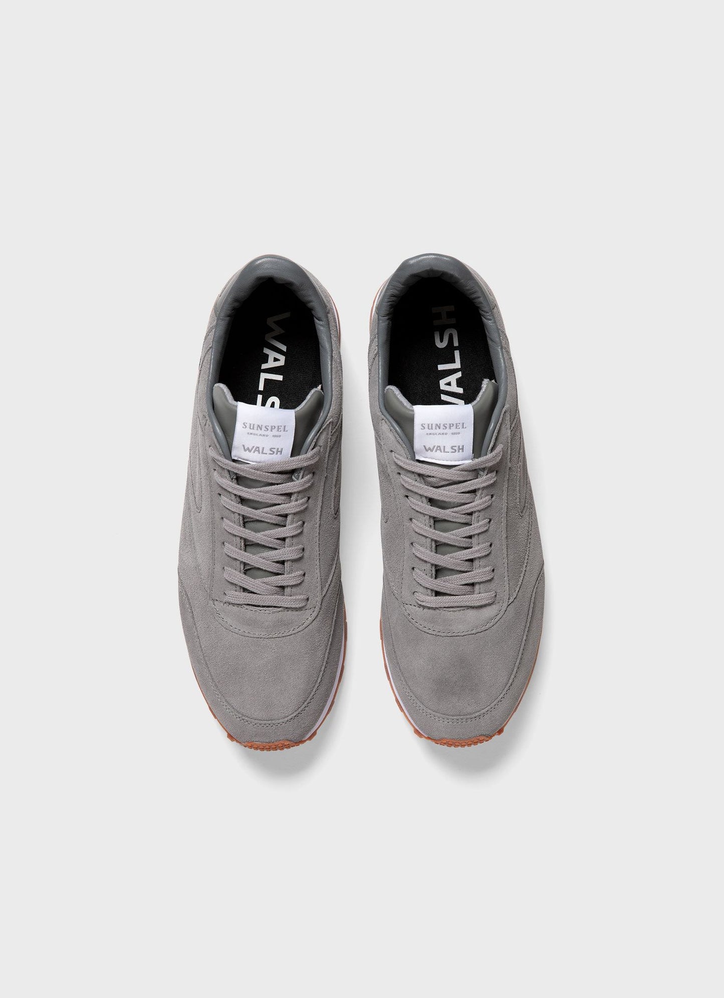Men S Sunspel And Walsh Trainer In Steel