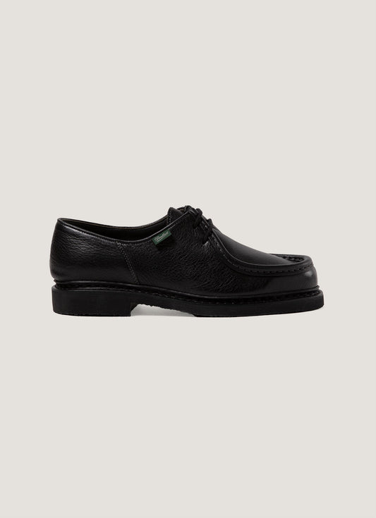 Paraboot Grained Leather Michael In Black Mftw9472 Bkaa