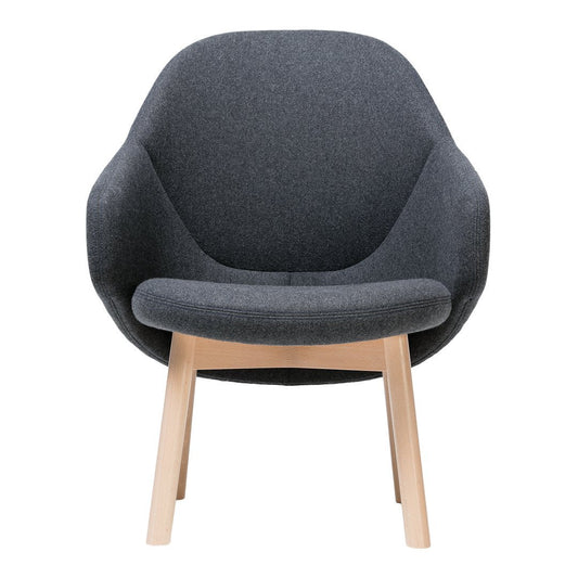 Albu Lounge Armchair - Oak Frame