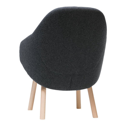 Albu Lounge Armchair - Beech Frame