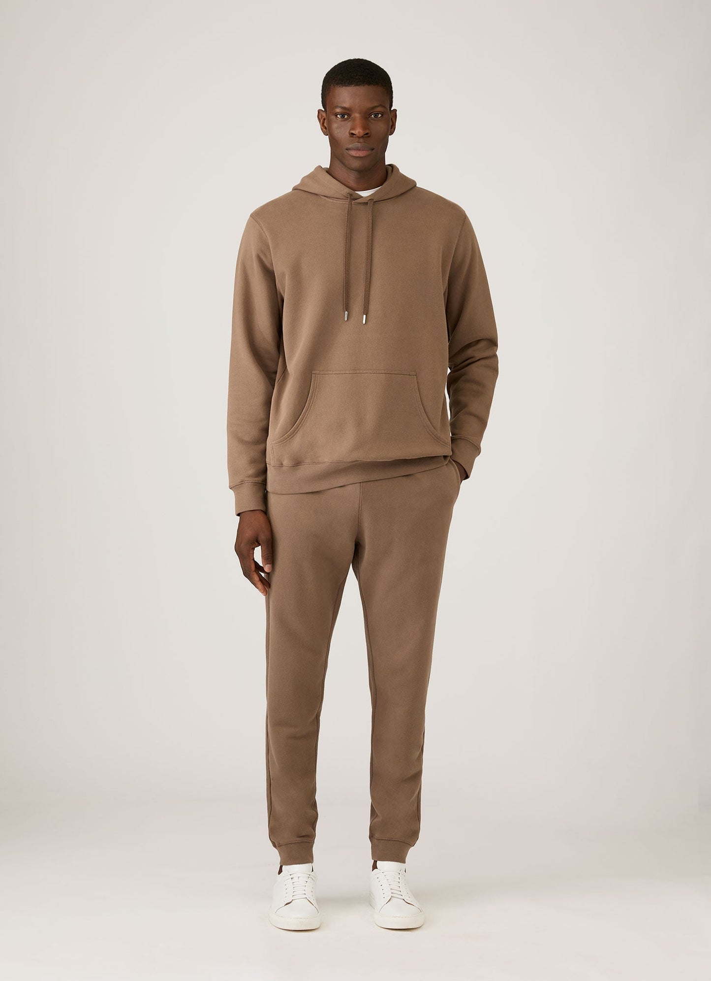 Mens Loopback Hoodie In Dark Cedar Mhod1525 Brgr