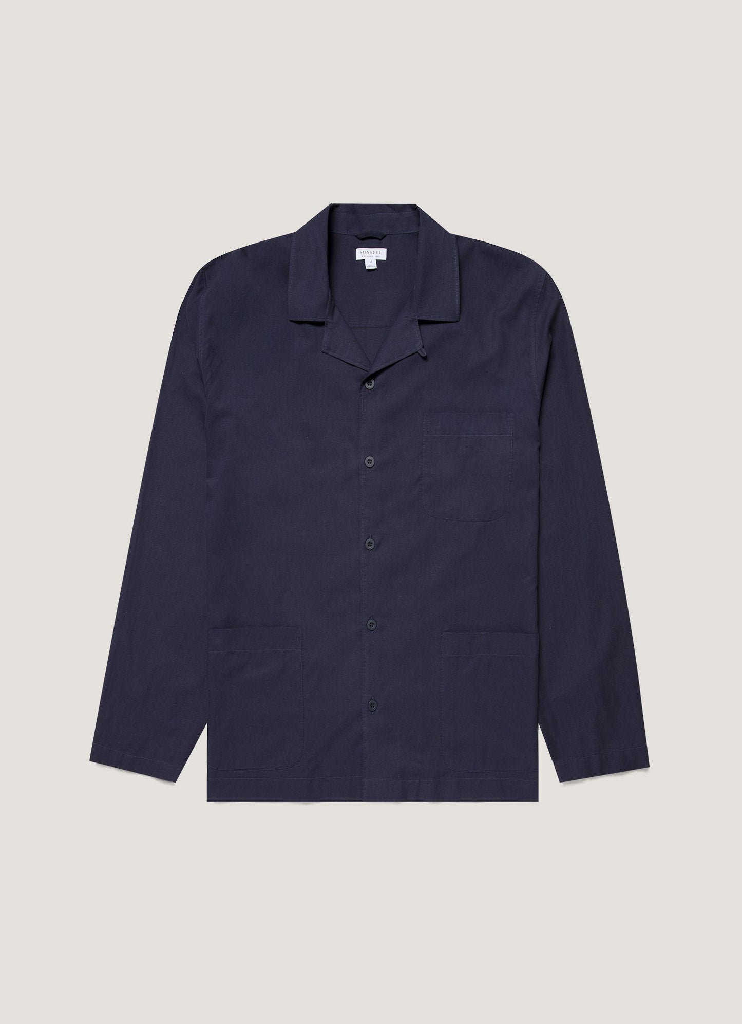 Men S Pyjama Shirt In Navy