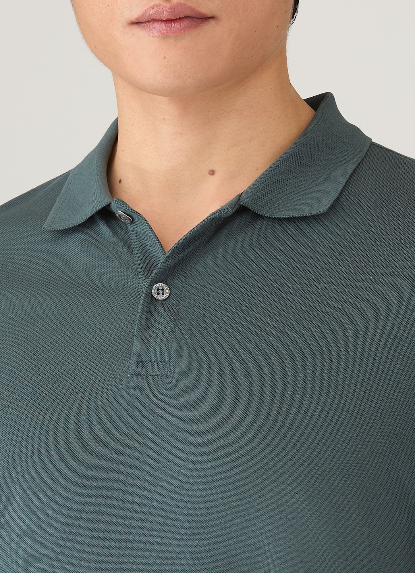 Mens Pique Polo Shirt In Dark Petrol Mpol1028 Gnit