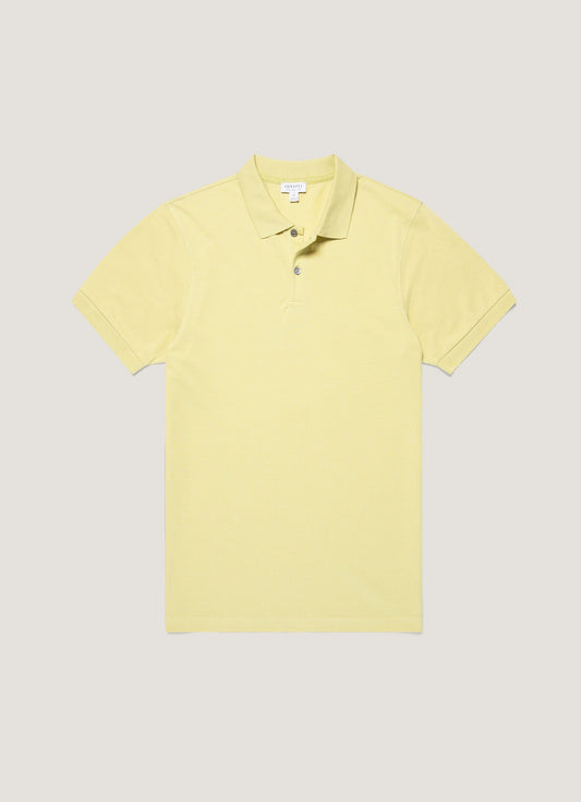 Mens Pique Polo Shirt In Avocado Mpol1028 Gniw