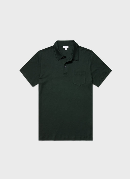 Men S Sea Island Ss Polo Shirt In Seaweed Mpol1048 Gnfq