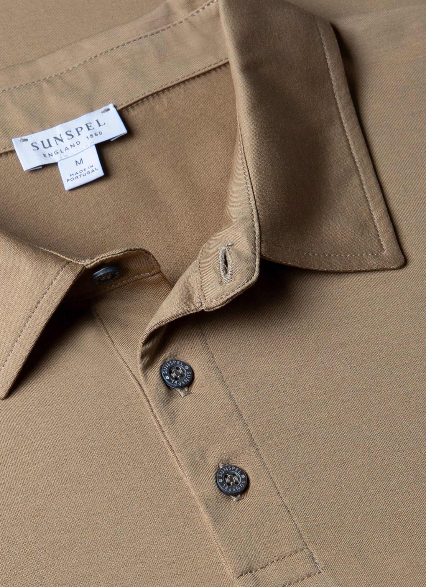 Mens Classic Jersey Polo Shirt In Dark Stone Mpol1052 Whdc