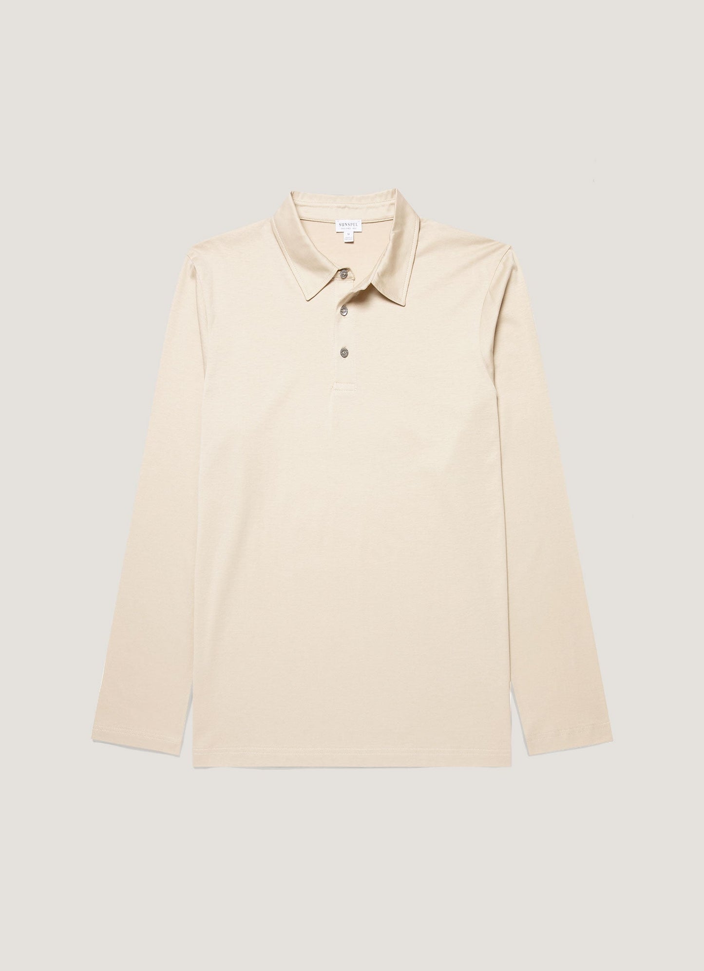 Mens Long Sleeve Classic Jersey Polo Shirt In Hazelwood Mpol1054 Brgt