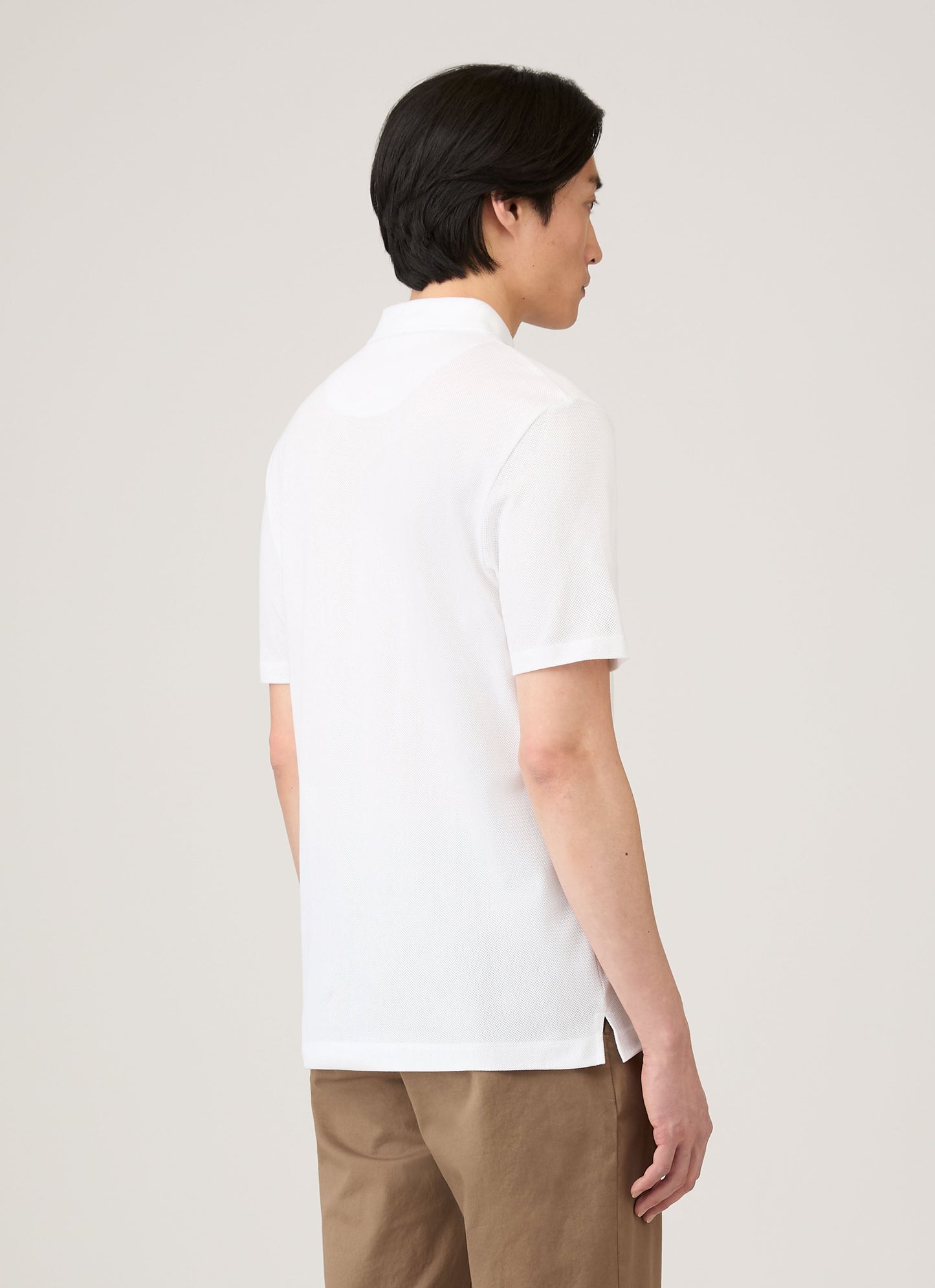 Mens Regular Fit Riviera Polo Shirt In White Mpol1076 Whaa