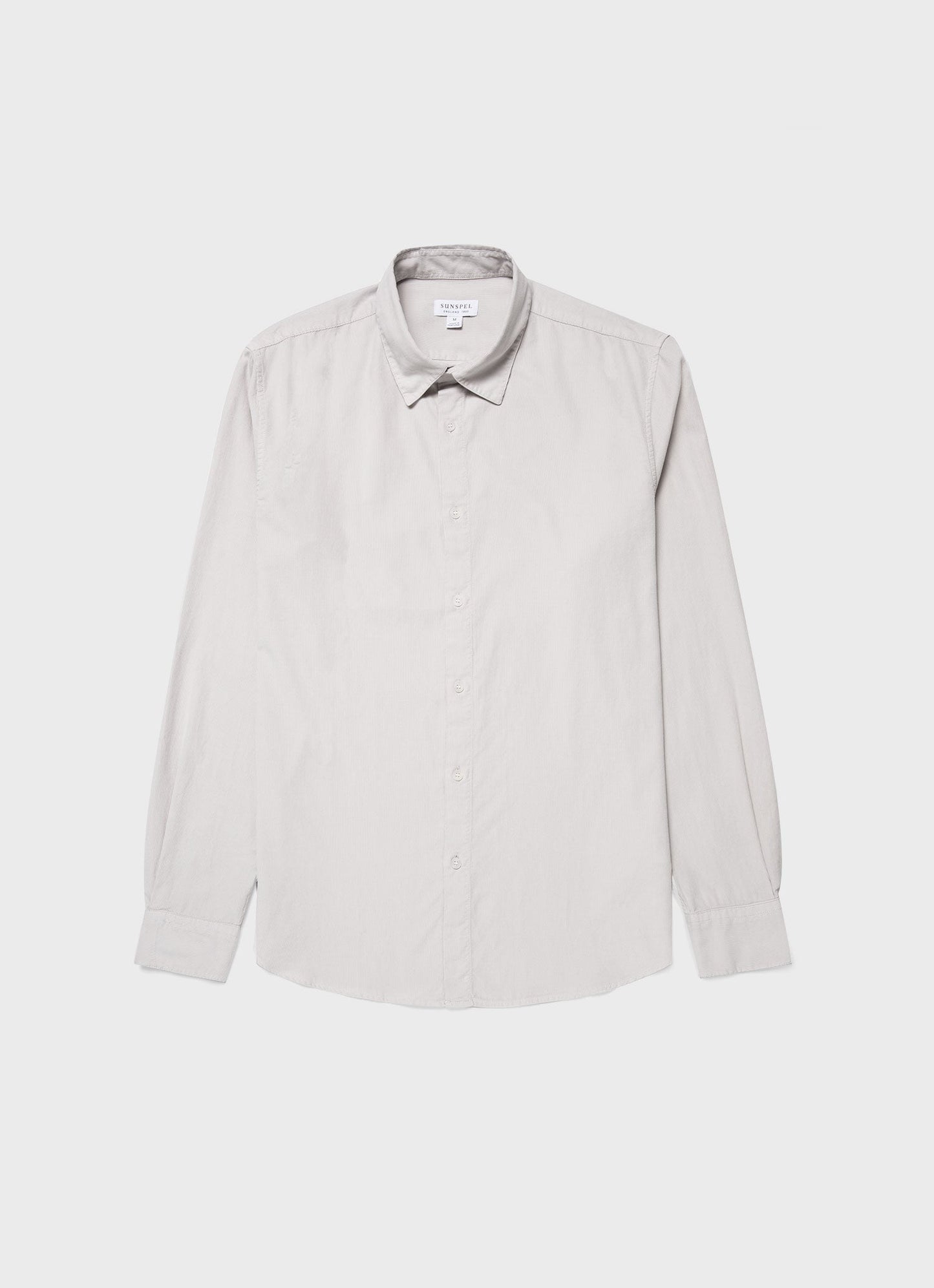Mens Fine Cord Shirt In Putty Msht2058 Whhq
