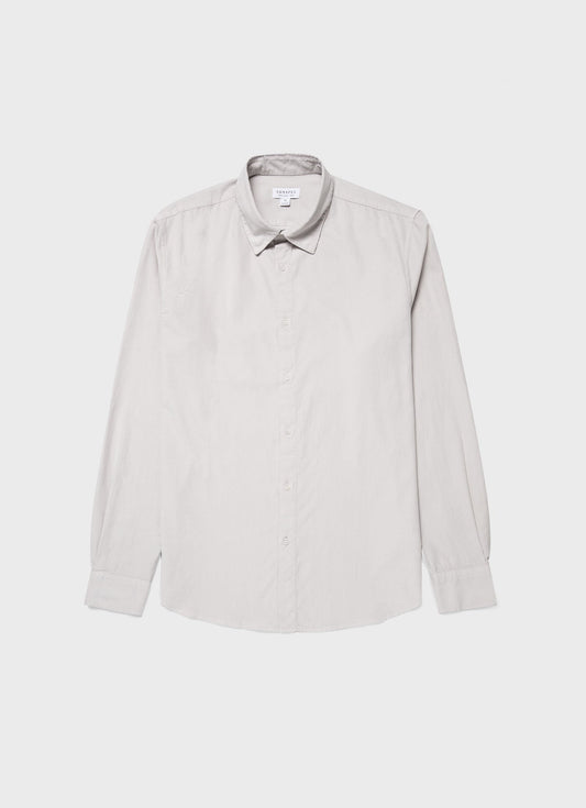 Mens Fine Cord Shirt In Putty Msht2058 Whhq
