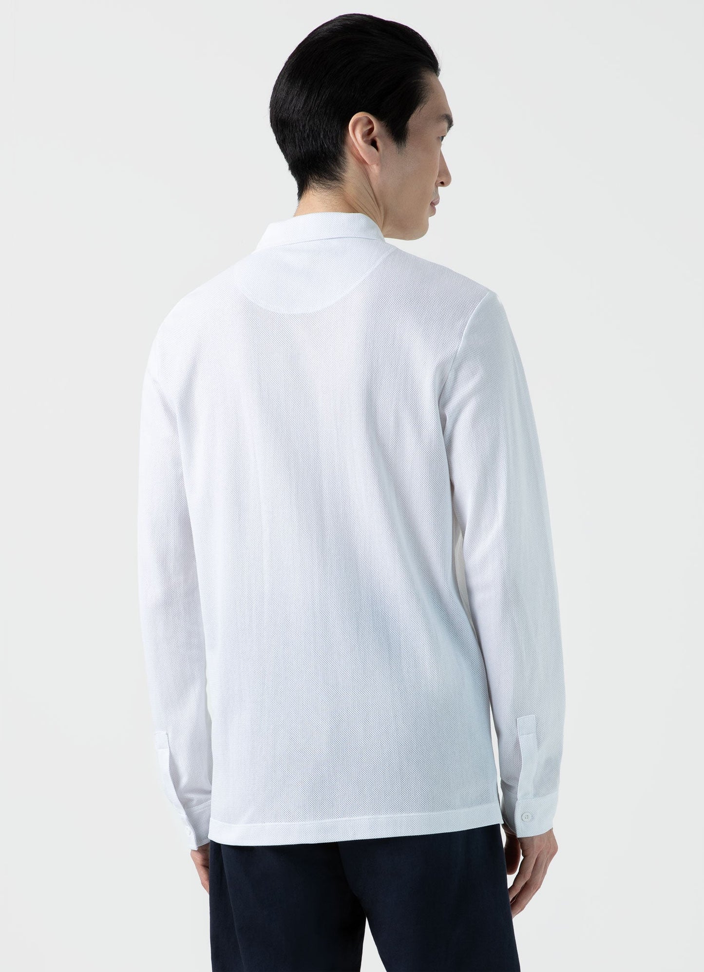 Mens Riviera Shirt In White Msht2072 Whaa