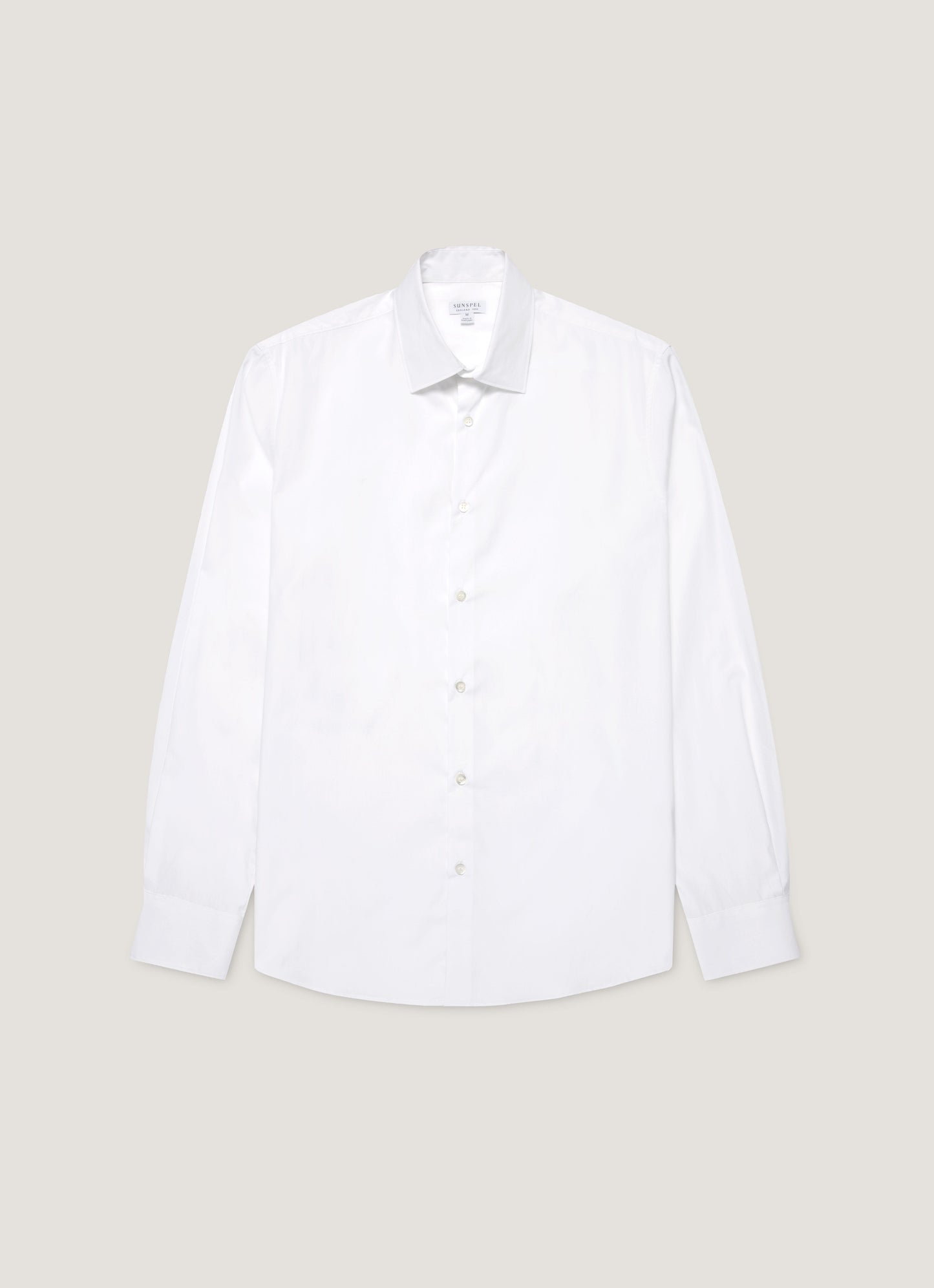 Mens Cotton Stretch Shirt In White Msht2123 Whaa