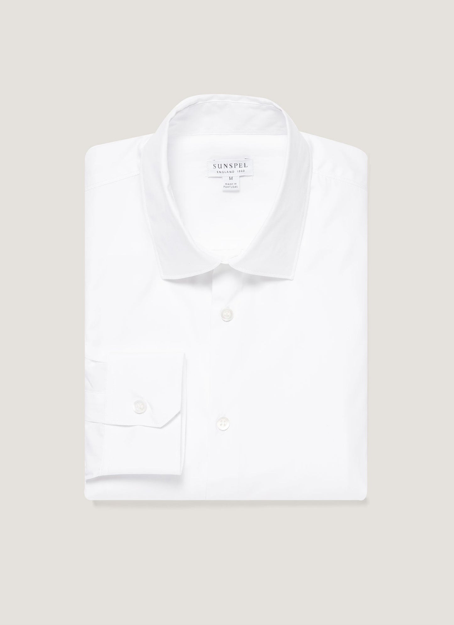 Mens Cotton Stretch Shirt In White Msht2123 Whaa