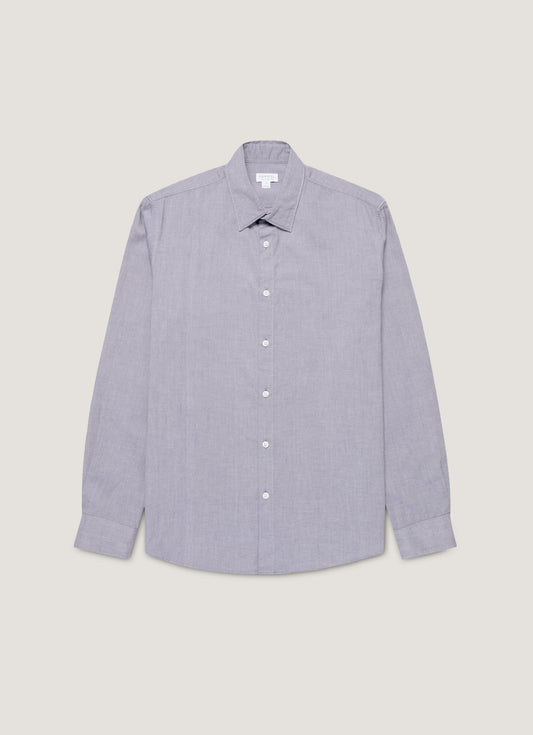 Mens Oxford Shirt In Dark Blue Msht2127 Bunu
