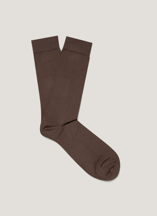 Mens Cotton Socks In Cedar Msoc9160 Breh
