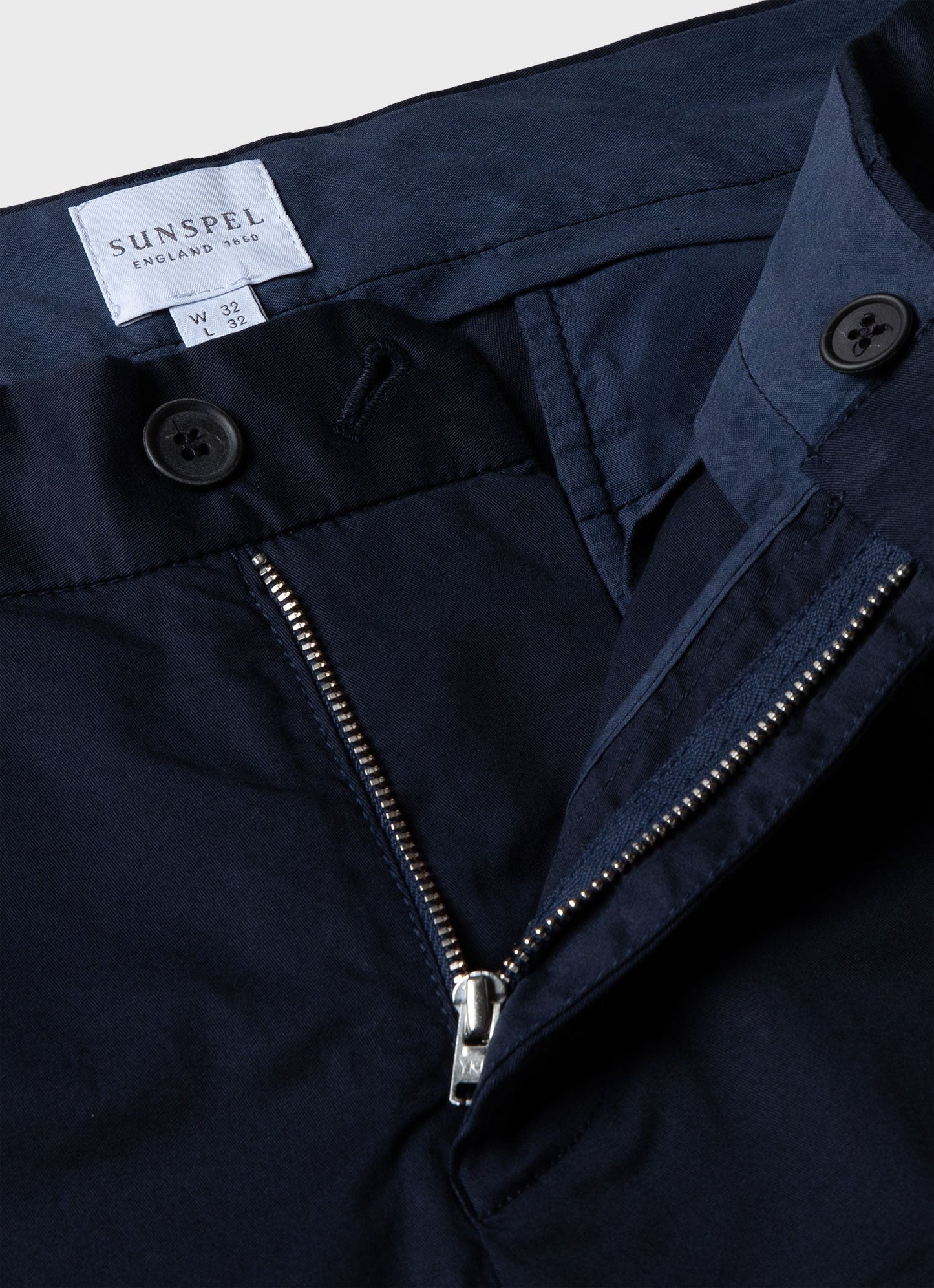 Mens Cotton Drill Regular Fit Chino Navy Mtrs3018