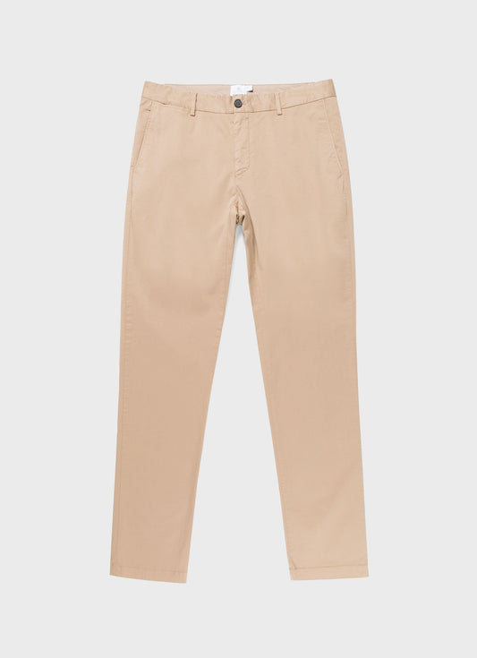 Mens Slim Fit Chino Stone
