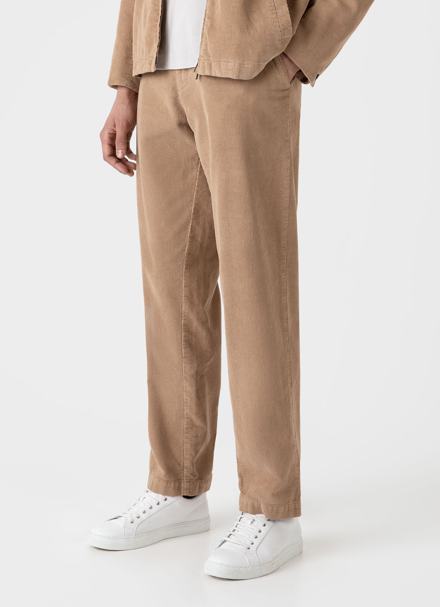 Mens Cord Chore Trouser In Sandstone Mtrs3099 Brfc