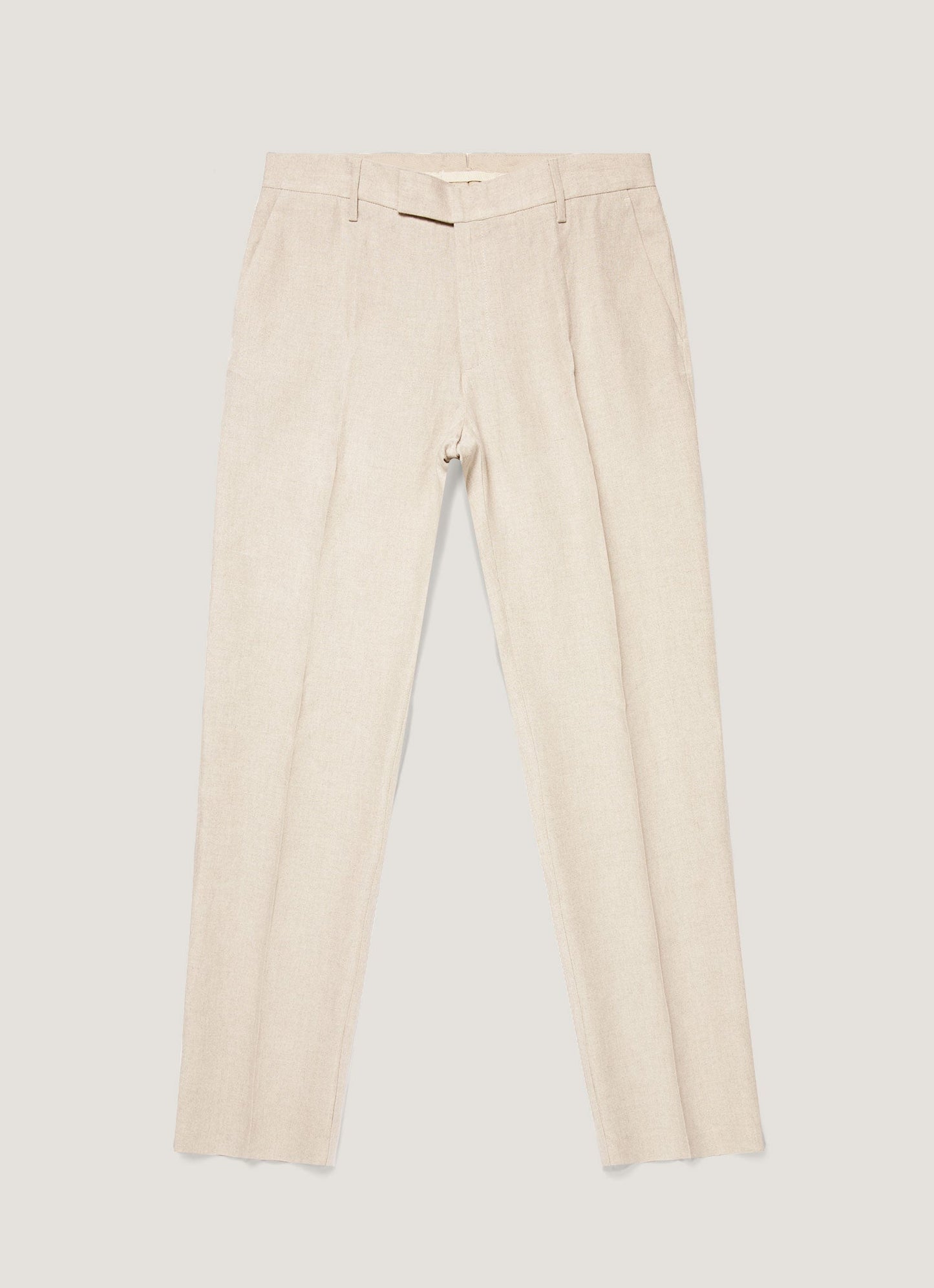 Mens Linen Trouser In Sand Mtrs3130 Brbd