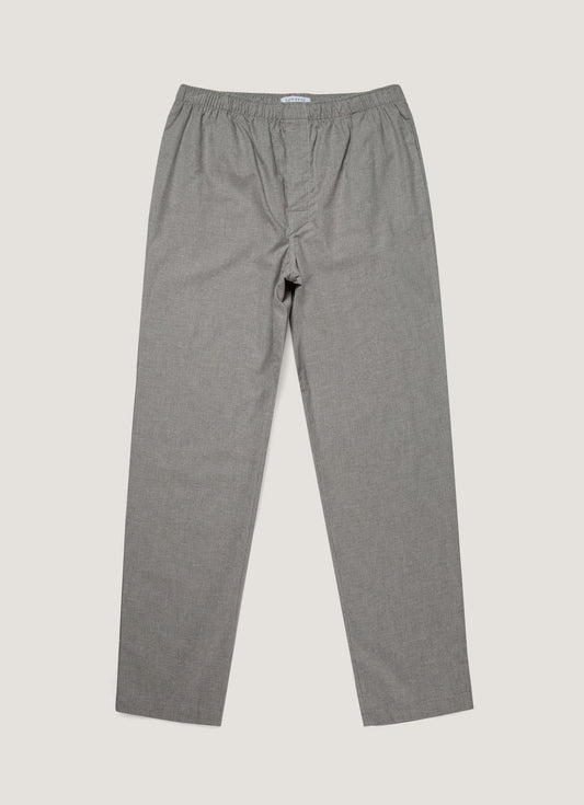 Men S Pyjama Trouser In Mid Grey Melange