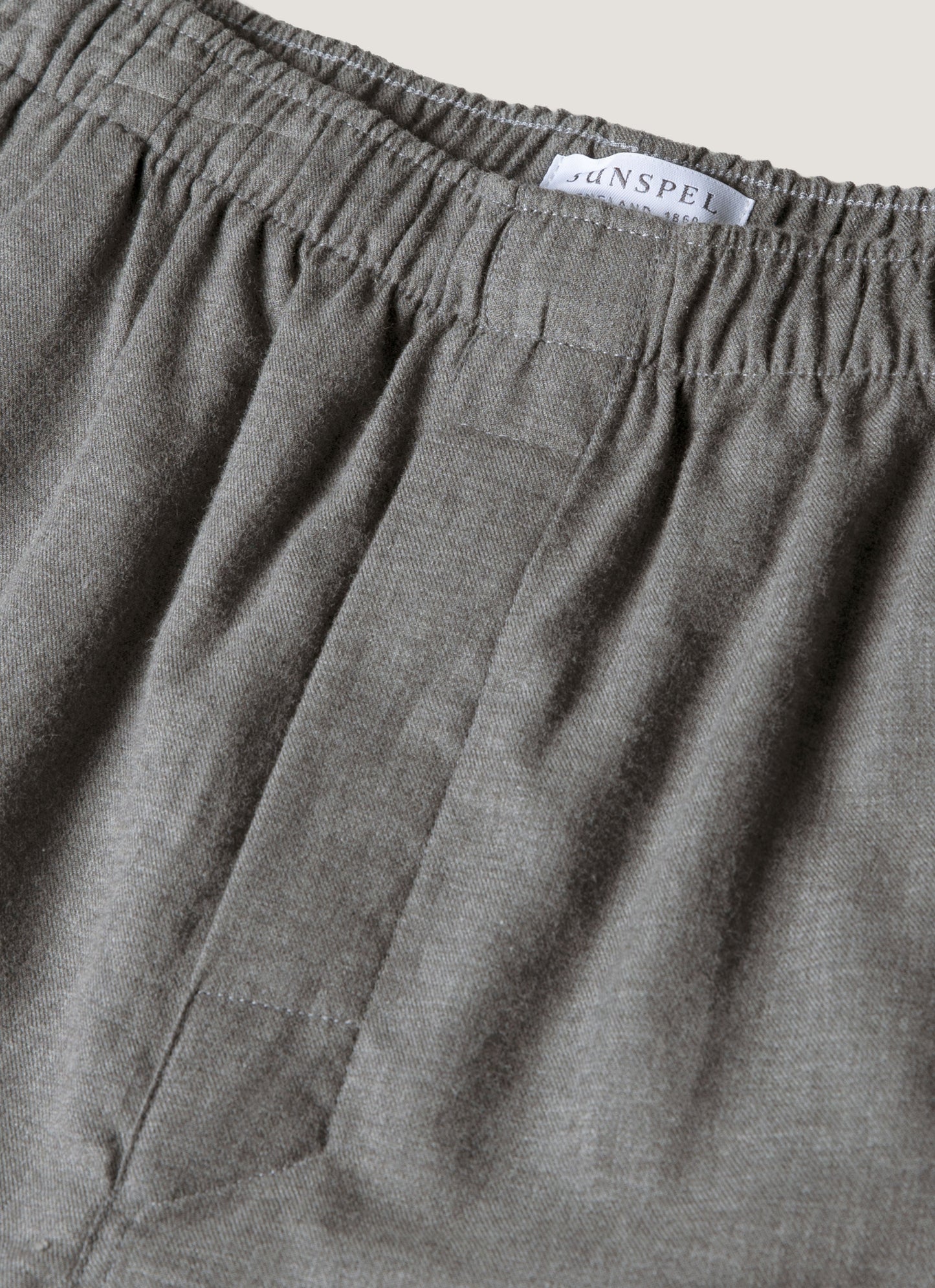 Men S Pyjama Trouser In Mid Grey Melange