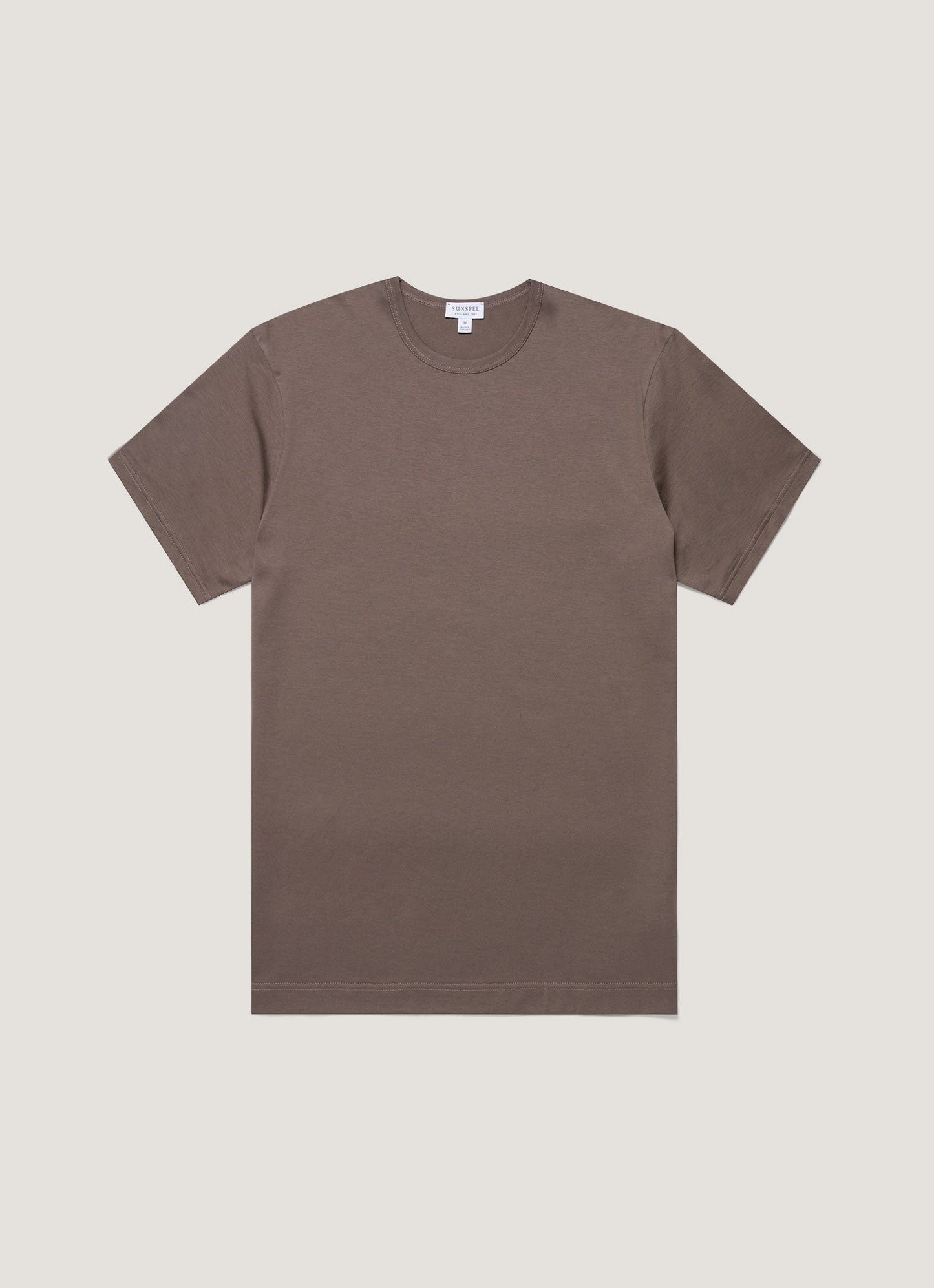 Mens Classic Tshirt In Walnut Mtsh0001 Brge