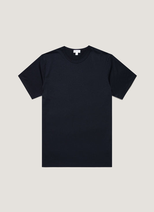Mens Classic Tshirt In Midnight Navy Mtsh0001 Buvn