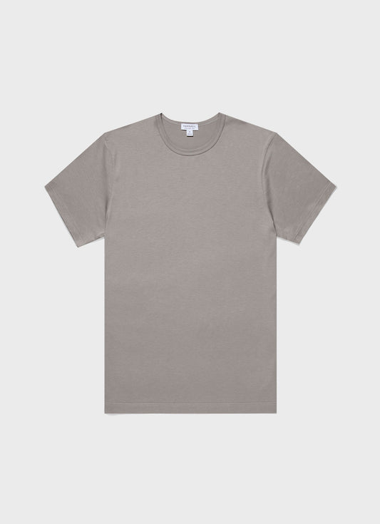 Mens Classic Tshirt In Pewter Mtsh0001 Gyey